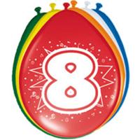 Ballonnen '8' (8 st) - thumbnail