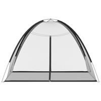 Klamboe met deuren Mongolia 220 gaas 200x180x135 cm zwart - thumbnail