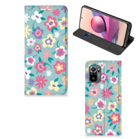 Xiaomi Redmi Note 10 4G | 10S | Poco M5s Smart Cover Flower Power - thumbnail