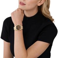 Michael Kors MK7276 Horloge Lexington Chrono staal goudkleurig-bruin 38 mm - thumbnail