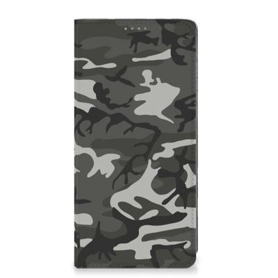 Samsung Galaxy A12 Hoesje met Magneet Army Light Samsung Galaxy A12 Hoesje met Magneet Army Light