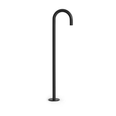 Baduitloop Hotbath Cobber Vrijstaand 106 cm Geborsteld Zwart PVD Baduitloop Hotbath Cobber Vrijstaand 106 cm Geborsteld Zwart PVD