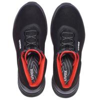 uvex 1 G2 6839251 Hoge veiligheidsschoenen ESD S3 Schoenmaat (EU): 51 Rood/zwart 1 paar - thumbnail