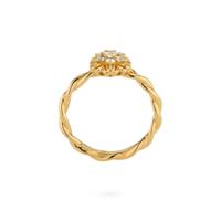 Dames ring 24KAE 124108Y/54 Gouden 14 - thumbnail