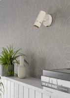 EGLO Caminia Wandlamp - GU10 - 15,5 cm - Zandkleur|Beige|Goud - thumbnail