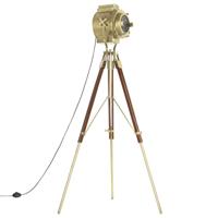 VidaXL Vloerlamp driepoot 193 cm massief mangohout - thumbnail