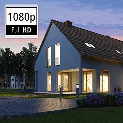 Hama Bewakingscamera Wifi Voor Buiten Zonder Hub Nachtzicht 1080p Zwart