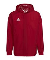 Heren Sportjas Adidas Entrada 22 Rood - Maat: M - thumbnail
