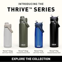Camelbak Thrive Flip Straw 0,6 L Drinkfles Clear 0,6L - thumbnail