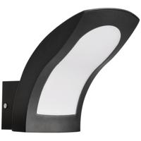 Supry LED Wandlamp 15W - Natuurlijk Wit 4200K - Mat Zwart Aluminium - thumbnail