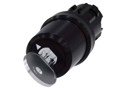 Siemens 3SU10005SF010AA0 3SU1000-5SF01-0AA0 Sleutelschakelaar 1 x 90 ° IP66, IP67, IP69/IP69K 1 stuk(s)