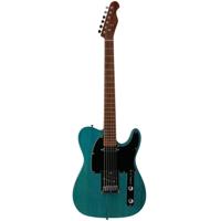 Fazley Outlaw Series Coyote Plus SS Blue elektrische gitaar met gigbag - thumbnail