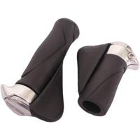 Rst Fietsgreep met ergonomisch handvat, 130mm/87mm, kraton materiaal, zwart - thumbnail
