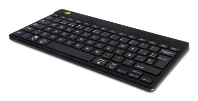 Toetsenbord R-Go RGOCOESWLBL Zwart Qwerty Spaans
