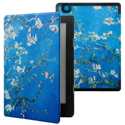 Lunso Kobo Aura Edition 2 hoes (6 inch) - sleepcover - Van Gogh Amandelbloesem