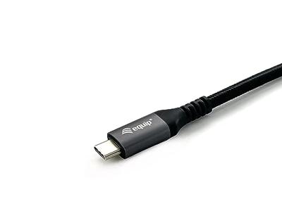 Equip 128370 USB-kabel 0,5 m USB 3.2 Gen 2 (3.1 Gen 2) USB C Zwart Equip 128370 USB-kabel 0,5 m USB 3.2 Gen 2 (3.1 Gen 2) USB C Zwart
