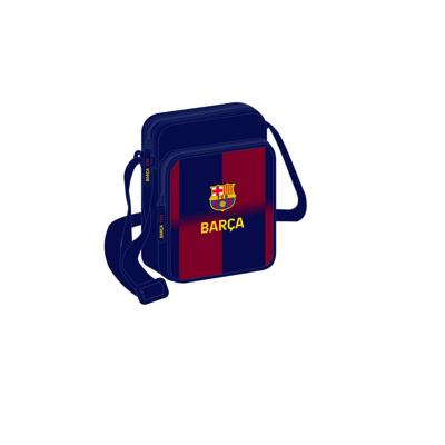 Schoudertas F.C. Barcelona Blauw Kastanjebruin 16 x 22 x 6 cm