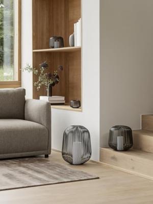 Blomus Lito Lantaarn Medium Zwart 27 cm Blomus Lito Lantaarn Medium Zwart 27 cm