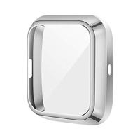 Fitbit Versa 2 Soft TPU case (volledig beschermd) - Zilver - thumbnail