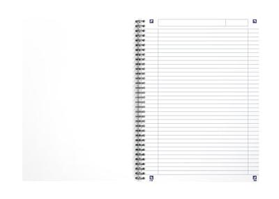 Spiraalblk oxf my rec up a4 lijn 180pag 80gr ass | 5 stuks