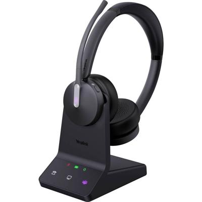 Yealink Yealink Headset WH64 Dual Teams On Ear headset Zwart
