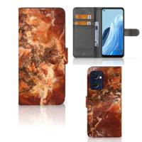 OPPO Find X5 Lite | Reno 7 5G | Bookcase | Marmer Bruin - thumbnail