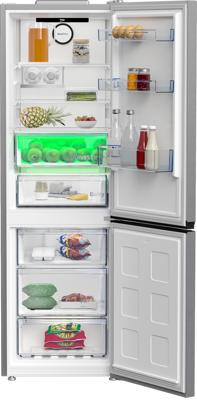 Beko B5RCNE366HXB koel-vriescombinatie Vrijstaand 316 l C Grijs