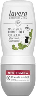 Lavera Deodorant roll-on natural & invisible bio 50 Milliliter
