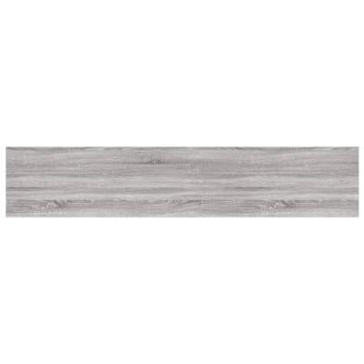 Wandschappen 4 st 100x20x1,5 cm bewerkt hout grijs sonoma eiken Wandschappen 4 st 100x20x1,5 cm bewerkt hout grijs sonoma eiken