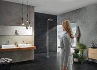 GROHE Essence new Wastafelkraan Opbouw - uitloop 11.6cm - S-size - waste - supersteel 23589dc1 - thumbnail