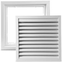 Whirlpool Rooster Voor Gatmaat (bxh) 200 X 200mm - Aluminium - Uitneembaar Binnenwerk - thumbnail