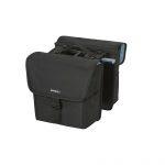 dubbele fietstas Go solid zw MIK