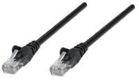 Intellinet 338387 RJ45 Netwerkkabel, patchkabel CAT 5e U/UTP 1.50 m Zwart 1 stuk(s) - thumbnail