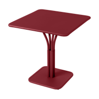 Fermob Luxembourg tuintafel kolom 71x71 cm Chili - thumbnail