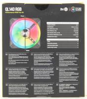 Corsair iCUE QL140 RGB case fan - thumbnail