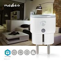 Nedis WIFIP110FWT Wi-fi Smart Plug Stroommeter Schuko Type F 10a - thumbnail
