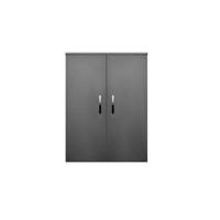 Kolomkast Sanicare Q1/Q4/Q12 2-Deurs Soft-Closing Chromen Greep 90x67x32 cm Truffel Sanicare - thumbnail