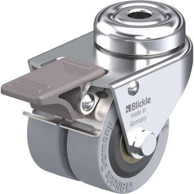 Blickle LMDA-VPA 50K-FI Dubbel zwenkwiel Wieldiameter: 50 mm Draagvermogen (max.): 80 kg 1 stuk(s)