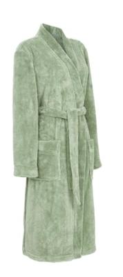 Zachte uniseks badjas zwart