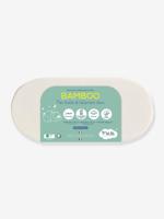 Onbehandeld bamboe ledikantmatras met afneembare hoezen wit - thumbnail