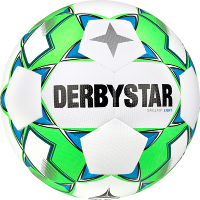 Derbystar Voetbal Brillant Light DB V23 wit groen grijs 1033 Derbystar Voetbal Brillant Light DB V23 wit groen grijs 1033