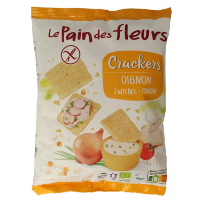 Salty snack uiencrackers glutenvrij bio 75 Gram