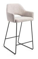 Jesper Home Yanai barkruk H65 Pigeon slide black - thumbnail