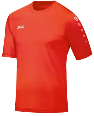 JAKO 4233K Shirt Team Km Kids - Flame - 140