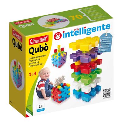 Quercetti qubo eerste blokken Quercetti qubo eerste blokken