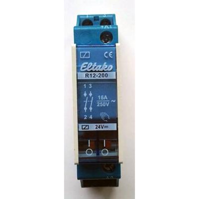 Eltako R12-200-24V DC Schakelrelais Nominale spanning: 24 V Schakelstroom (max.): 8 A 2x NO Piece 1 stuk(s)