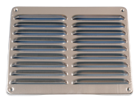 Aluminium Schoepenrooster Opbouw 245 X 195mm - Alu (1-2520a) - thumbnail