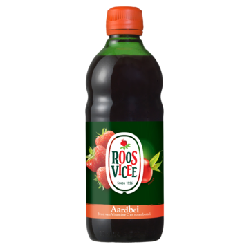 Roosvicee Original Aardbei Siroop, 500 ml bij Jumbo