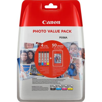 Canon Photo Value XL CLI-571XL inkt