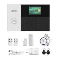 3G/GPRS + WiFi Intelligent AlarmSysteem met Touch Keypad LCD-scherm & RFID-functie - thumbnail
